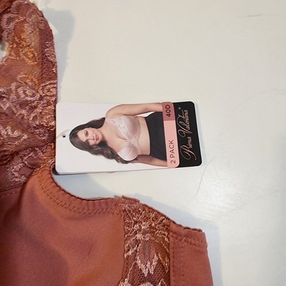 Rina Valentina Terracota Underwired Bra size 40D NWT - Picture 4 of 11